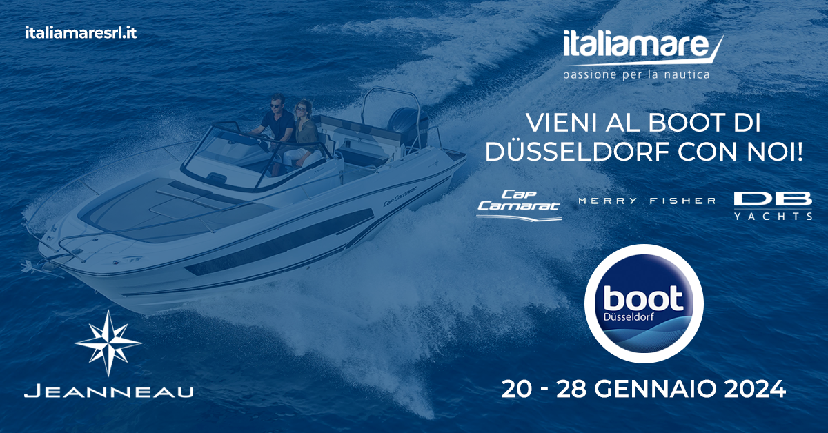 Jeanneau e Italiamare al Boot di Düsseldorf!